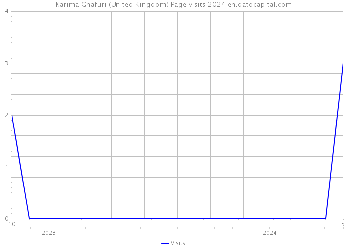 Karima Ghafuri (United Kingdom) Page visits 2024 