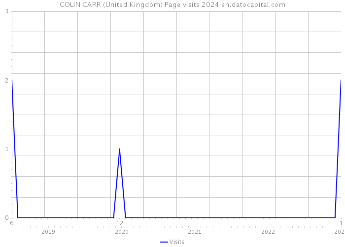 COLIN CARR (United Kingdom) Page visits 2024 