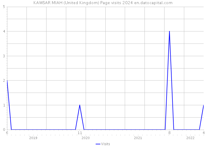 KAWSAR MIAH (United Kingdom) Page visits 2024 