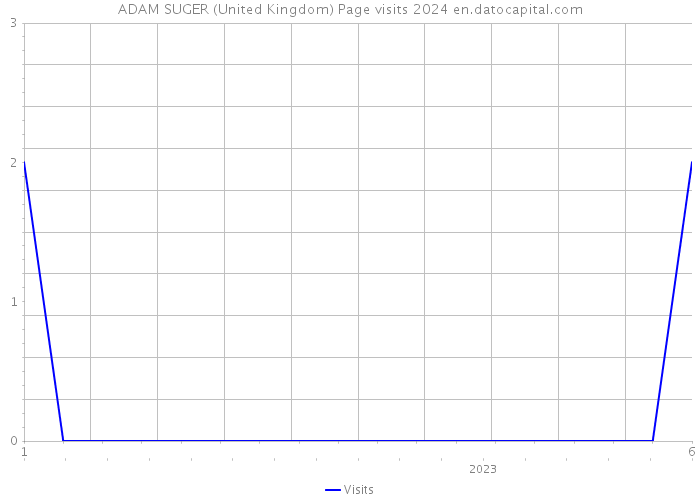 ADAM SUGER (United Kingdom) Page visits 2024 