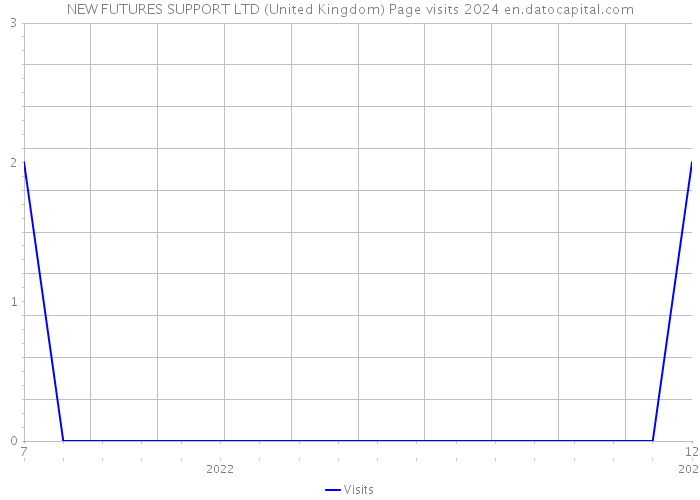 NEW FUTURES SUPPORT LTD (United Kingdom) Page visits 2024 