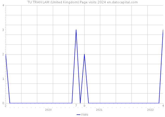 TU TRAN LAM (United Kingdom) Page visits 2024 