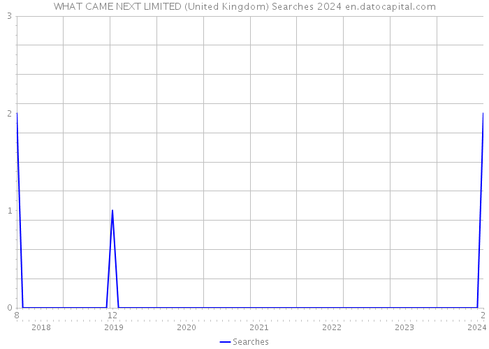 WHAT CAME NEXT LIMITED (United Kingdom) Searches 2024 