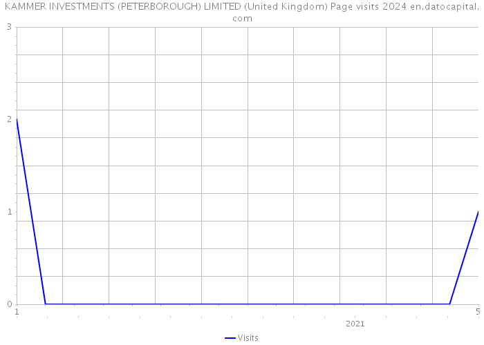 KAMMER INVESTMENTS (PETERBOROUGH) LIMITED (United Kingdom) Page visits 2024 