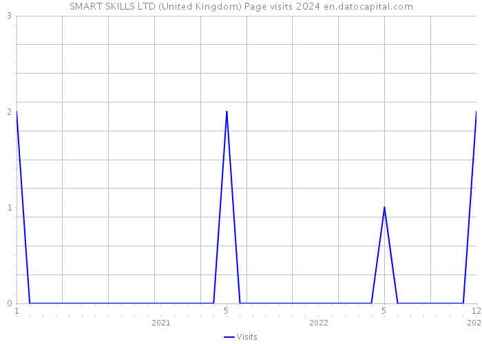 SMART SKILLS LTD (United Kingdom) Page visits 2024 