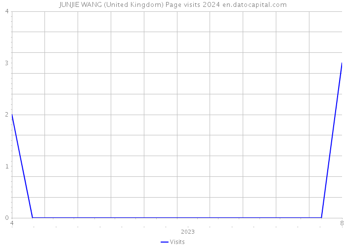 JUNJIE WANG (United Kingdom) Page visits 2024 