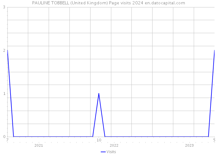 PAULINE TOBBELL (United Kingdom) Page visits 2024 