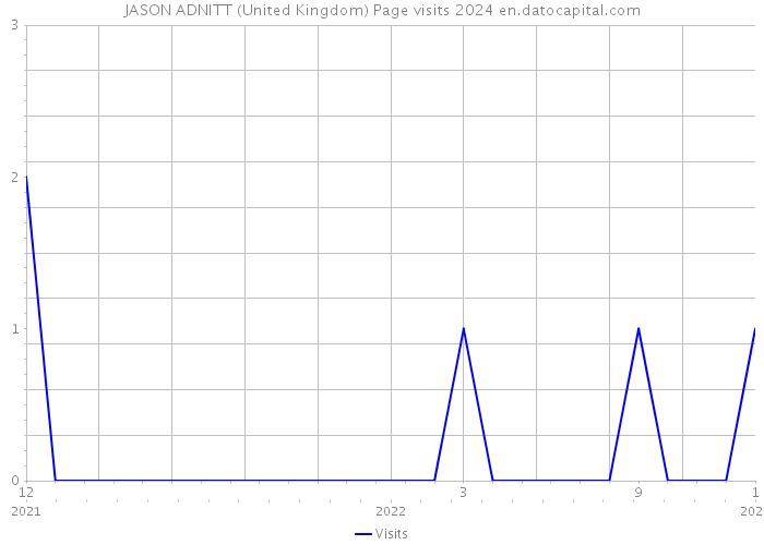JASON ADNITT (United Kingdom) Page visits 2024 