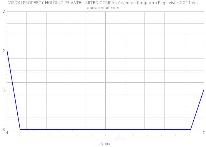 VISION PROPERTY HOLDING PRIVATE LIMITED COMPANY (United Kingdom) Page visits 2024 