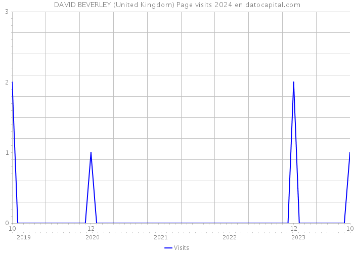 DAVID BEVERLEY (United Kingdom) Page visits 2024 