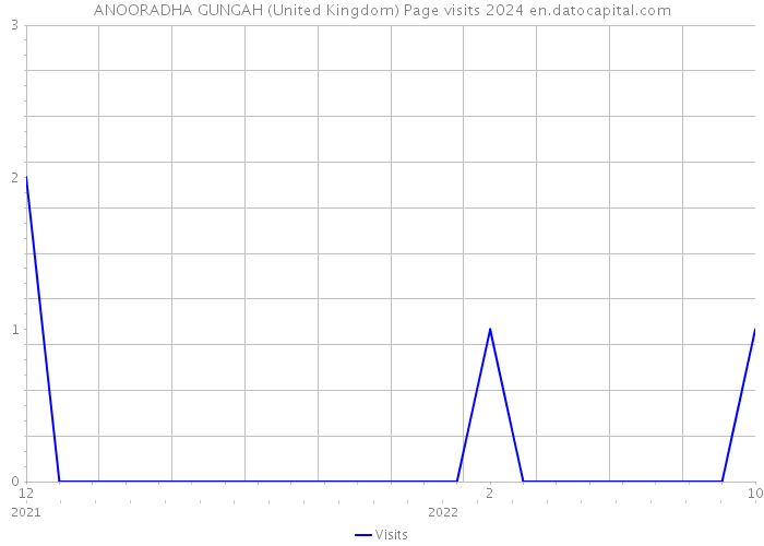 ANOORADHA GUNGAH (United Kingdom) Page visits 2024 