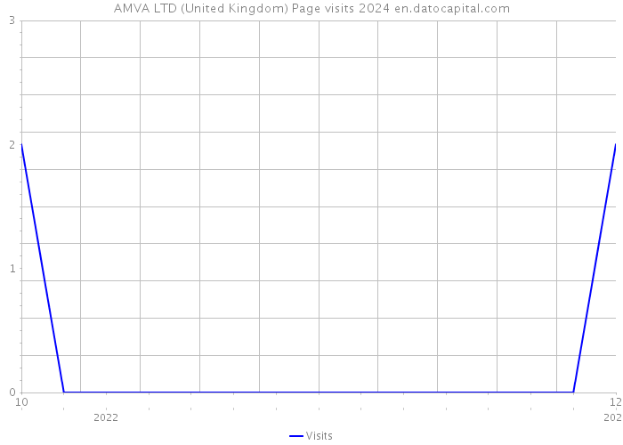 AMVA LTD (United Kingdom) Page visits 2024 