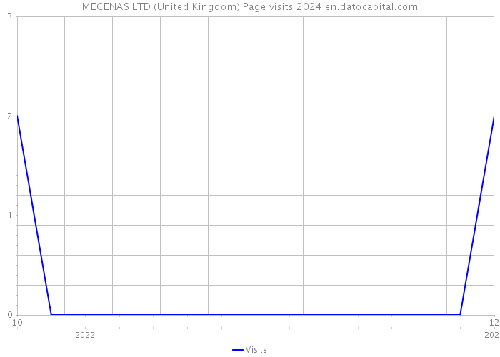 MECENAS LTD (United Kingdom) Page visits 2024 