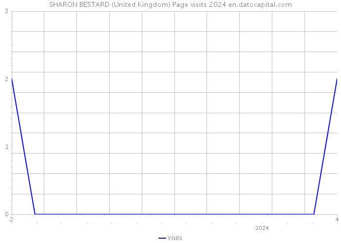 SHARON BESTARD (United Kingdom) Page visits 2024 