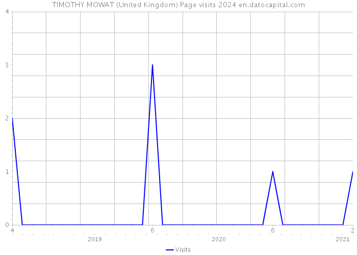 TIMOTHY MOWAT (United Kingdom) Page visits 2024 