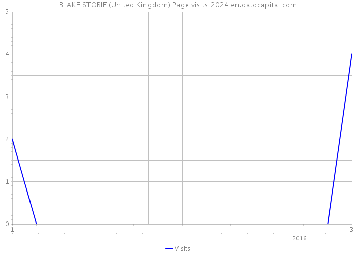BLAKE STOBIE (United Kingdom) Page visits 2024 