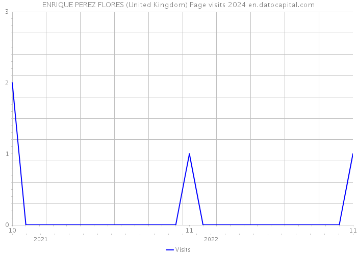 ENRIQUE PEREZ FLORES (United Kingdom) Page visits 2024 