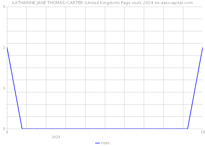KATHARINE JANE THOMAS-CARTER (United Kingdom) Page visits 2024 