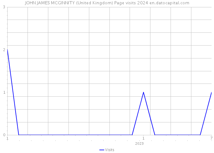 JOHN JAMES MCGINNITY (United Kingdom) Page visits 2024 