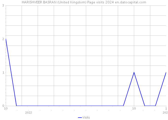 HARISHVEER BASRAN (United Kingdom) Page visits 2024 