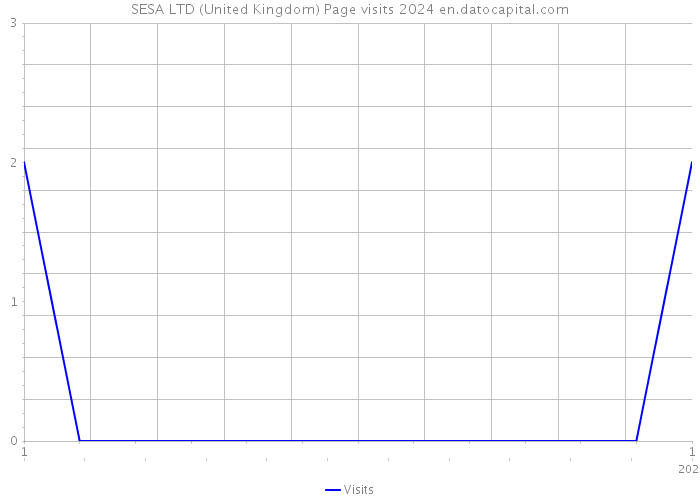 SESA LTD (United Kingdom) Page visits 2024 