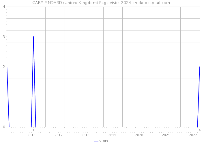 GARY PINDARD (United Kingdom) Page visits 2024 