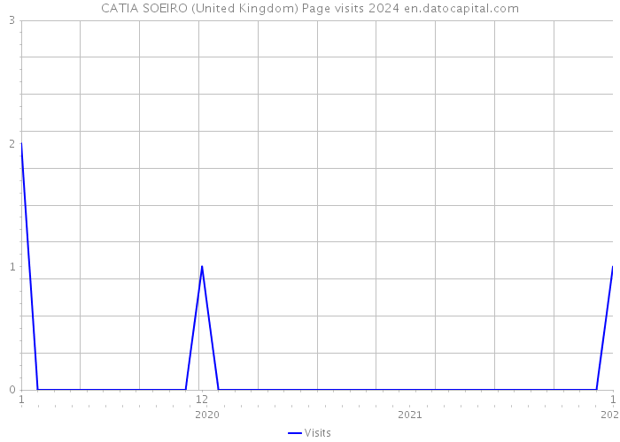 CATIA SOEIRO (United Kingdom) Page visits 2024 