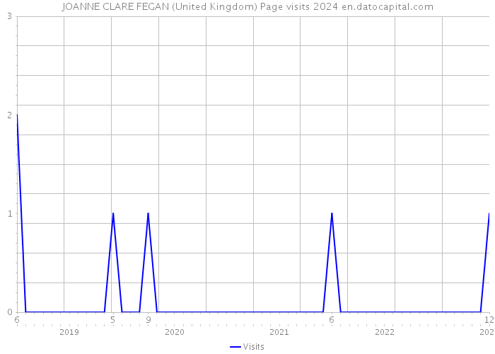 JOANNE CLARE FEGAN (United Kingdom) Page visits 2024 