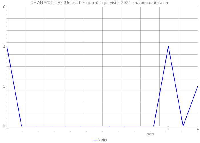 DAWN WOOLLEY (United Kingdom) Page visits 2024 