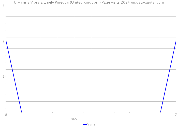 Urvienne Viorela Emely Pinedoe (United Kingdom) Page visits 2024 