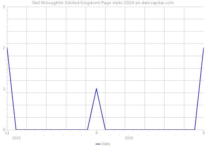 Neil Mcloughlin (United Kingdom) Page visits 2024 
