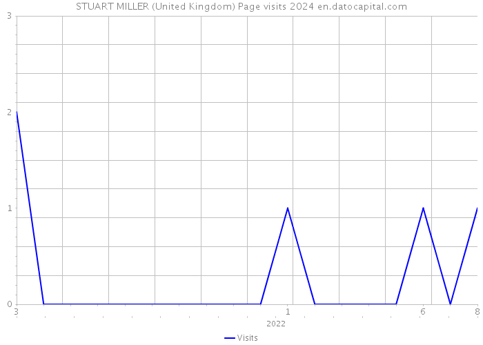 STUART MILLER (United Kingdom) Page visits 2024 