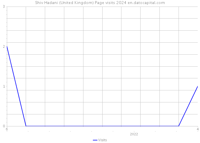Shiv Hadani (United Kingdom) Page visits 2024 