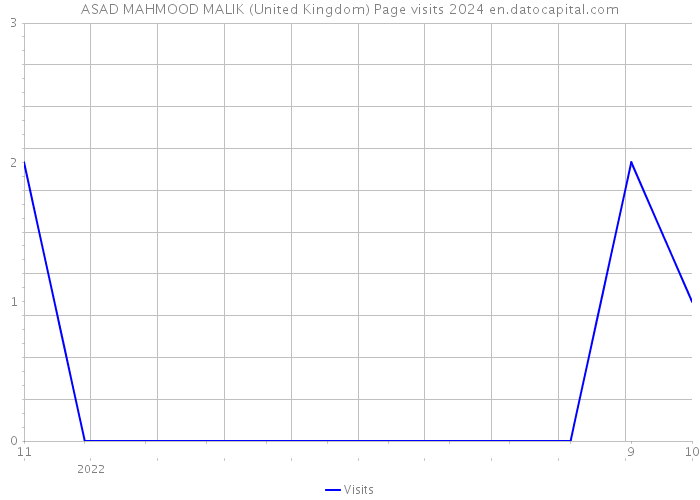 ASAD MAHMOOD MALIK (United Kingdom) Page visits 2024 