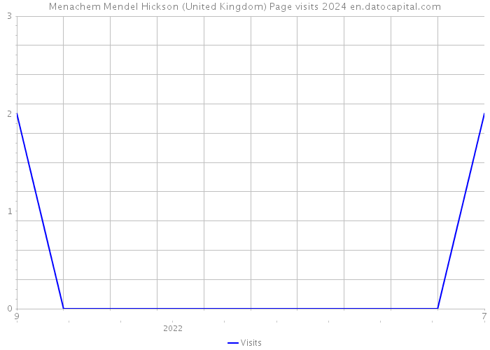 Menachem Mendel Hickson (United Kingdom) Page visits 2024 