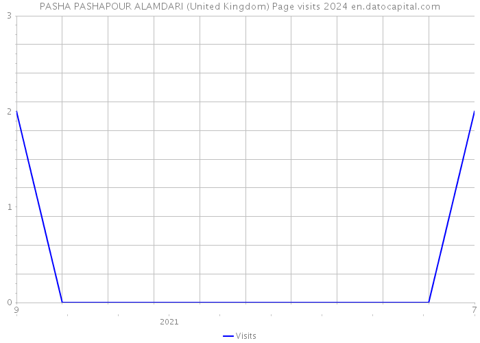 PASHA PASHAPOUR ALAMDARI (United Kingdom) Page visits 2024 