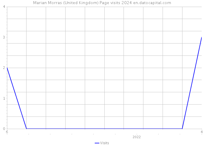 Marian Morras (United Kingdom) Page visits 2024 