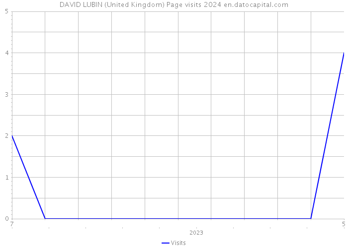 DAVID LUBIN (United Kingdom) Page visits 2024 