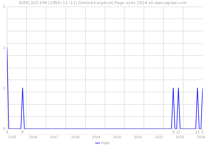 SUNG JOO KIM (1956-11-11) (United Kingdom) Page visits 2024 