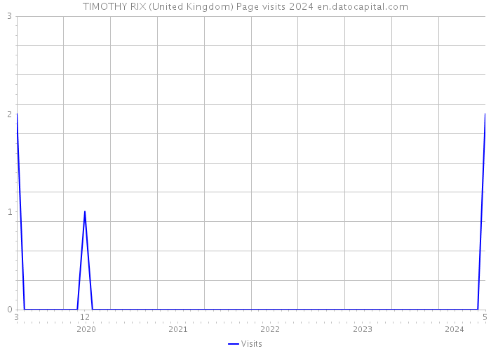 TIMOTHY RIX (United Kingdom) Page visits 2024 
