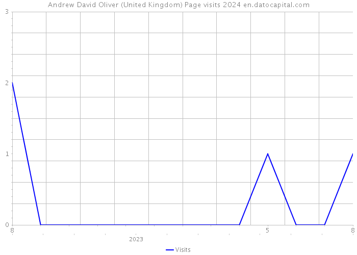Andrew David Oliver (United Kingdom) Page visits 2024 