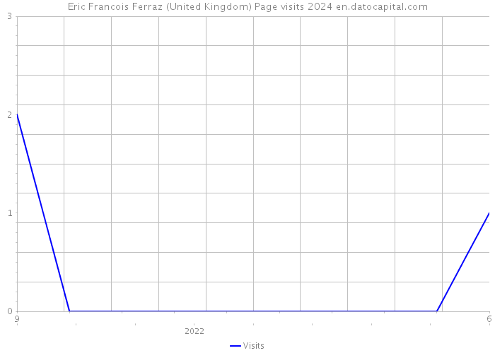 Eric Francois Ferraz (United Kingdom) Page visits 2024 