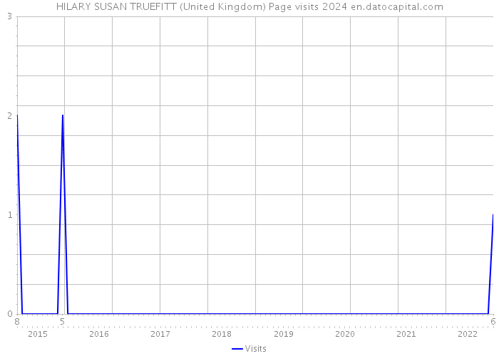 HILARY SUSAN TRUEFITT (United Kingdom) Page visits 2024 