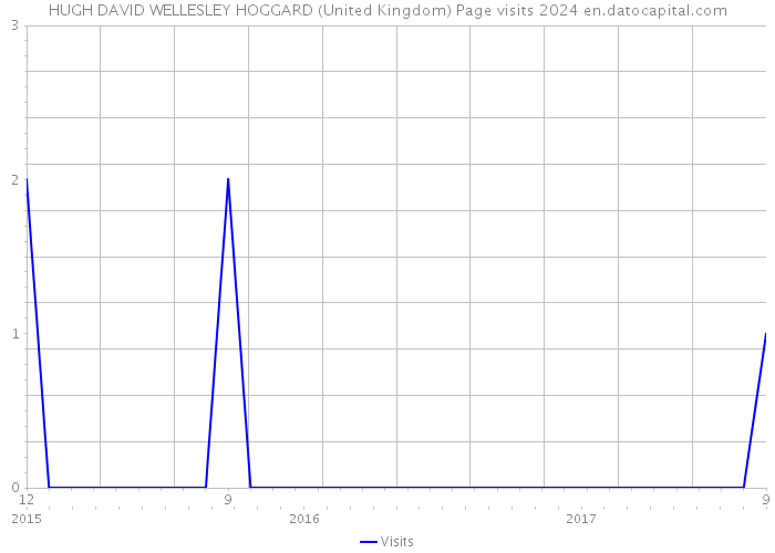 HUGH DAVID WELLESLEY HOGGARD (United Kingdom) Page visits 2024 