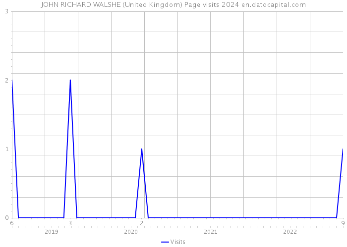 JOHN RICHARD WALSHE (United Kingdom) Page visits 2024 