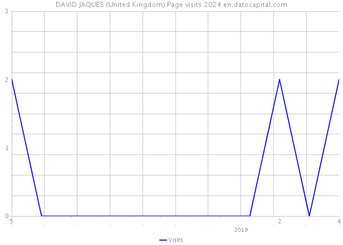 DAVID JAQUES (United Kingdom) Page visits 2024 
