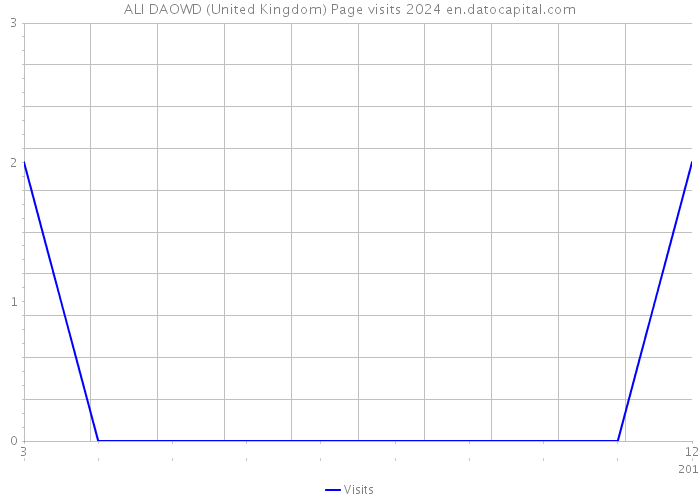 ALI DAOWD (United Kingdom) Page visits 2024 