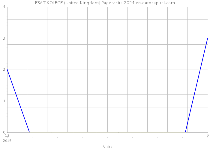 ESAT KOLEGE (United Kingdom) Page visits 2024 