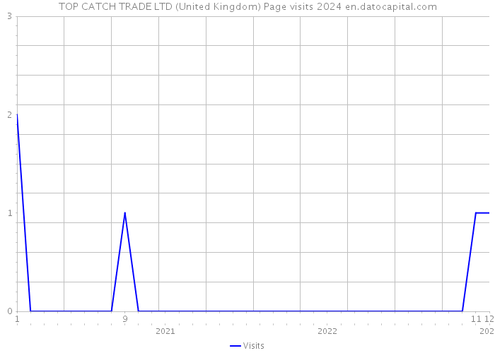 TOP CATCH TRADE LTD (United Kingdom) Page visits 2024 