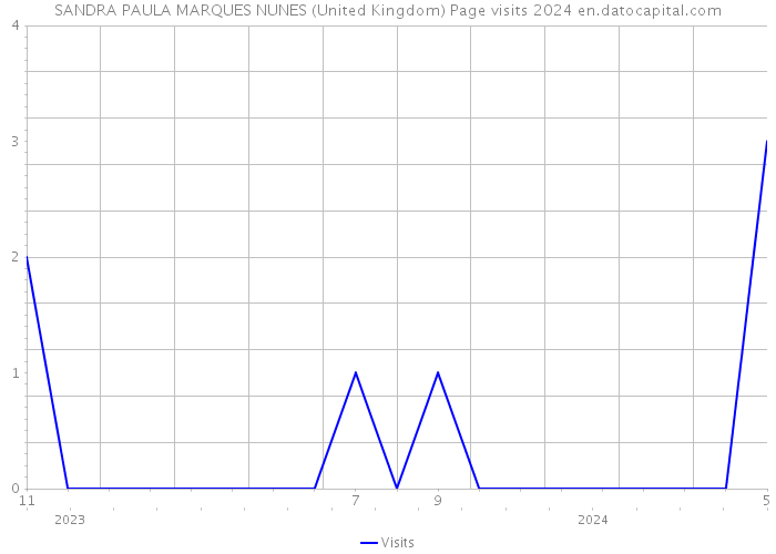 SANDRA PAULA MARQUES NUNES (United Kingdom) Page visits 2024 